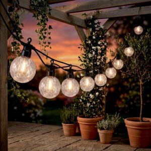 SODO GIRLIANDA PARTY LIGHT SU LAIKMAČIU 10LED 9,5 M PROGARDEN 832304 - Image 5