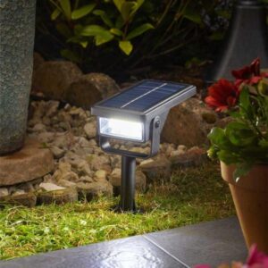 SAULĖS ENERGIJOS PROŽEKTORIUS SU SMAIGU 36 CM 10LED 1078793 - Image 9