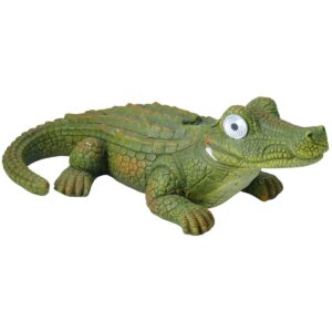 SAULĖS ENERGIJOS LEMPA KROKODILAS 52x32x17,5CM 872676