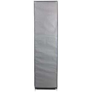 TEKSTILINĖ SPINTA DRABUŽINEI 175x133x43CM TAMSIAI PILKA 28873 1028873 - Image 5