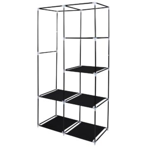 TEKSTILINĖ SPINTA DRABUŽINEI 88x46x170CM ORNAMENTAS 45269 1045269 - Image 6
