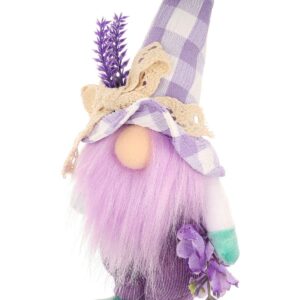 SKRZAT GNOM 25CM SU LEVANDOMIS BERNIUKAS PAVASARINĖ DEKORACIJA 1052441 - Image 4