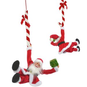 KALĖDŲ SENELIS GROJANTIS JUDANTIS KABINAMAS SU SALDAINIU CANDY 82CM MICA 273865 - Image 3
