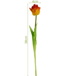 ORANŽINĖ TULPĖ 38CM KAIP GYVA PAVASARINĖ DEKORACIJA 1074924 - Image 5