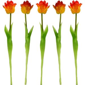 ORANŽINĖ TULPĖ 38CM KAIP GYVA PAVASARINĖ DEKORACIJA 1074924 - Image 9