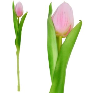 ROŽINĖ TULPĖ 31CM KAIP GYVA PAVASARINĖ DEKORACIJA 1075051 - Image 7