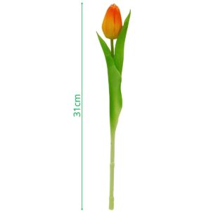 ORANŽINĖ TULPĖ 31CM KAIP GYVA PAVASARINĖ DEKORACIJA 1075075 - Image 9