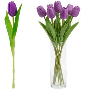 VIOLETINĖ TULPĖ 31CM KAIP GYVA PAVASARINĖ DEKORACIJA 1075082 - Image 6