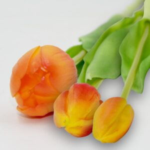 5 ORANŽINIŲ TULPIŲ PUOKŠTĖ 39CM KAIP GYVOS PAVASARINĖ DEKORACIJA 1075204 - Image 6