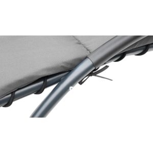 GULTAS FOTELIS SU SKĖČIU BERGAMO 200x125x180CM PILKAS 1067087 - Image 5