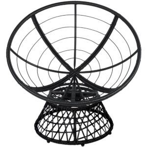 SUKAMA 360 LAIPSNIŲ KAMPU LAUKO KĖDĖ SU RAUDONA PAGALVE 1053998 - Image 3