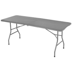 SULANKSTOMAS KATERINGO STALAS LAGAMINO FORMOS 180x70CM MAKS. 100KG PILKAS 1045610 - Image 3