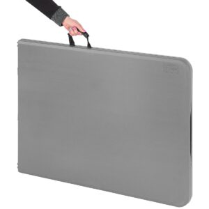 SULANKSTOMAS KATERINGO STALAS LAGAMINO FORMOS 180x70CM MAKS. 100KG PILKAS 1045610 - Image 6