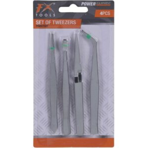 PINCETŲ RINKINYS 4 VNT. FX TOOLS 825668 - Image 6