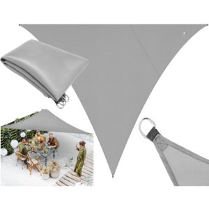 SODAS SAULĖS BURĖ TRIKAMPĖ 4X4X3M PILKA 1039077