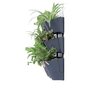 VERTIKALUS PAKABINAMAS SODAS GĖLĖMS ANTRACITO SPALVOS 289915 - Image 8