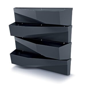 VERTIKALUS SODAS GĖLĖMS 4SET ANTRACITO SPALVOS 289922 - Image 2