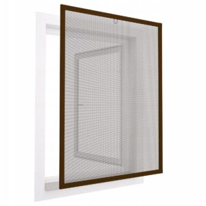ALIUMINIS LANGO TINKLELIS NUO VABZDŽIŲ 120X140 RUDAS 9004661 - Image 4