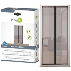 LAMELINIS DURŲ TINKLAS NUO UODŲ 100X220 CM SU MAGNETINIU UŽDARYMU 9002735 - Image 10