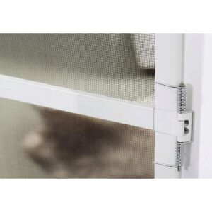 ALIUMINIS DURŲ TINKLAS NUO VABZDŽIŲ 100X215 BALTAS BASIC PLUS 9016893 - Image 7