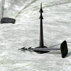 KAIŠČIAI, KABLIUKAI, KUOLAI AGROPLĖVELEI HARPOON PEG 12,5CM 50VNT. 197630 - Image 2