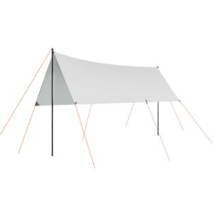 PALAPINĖ PAVĖSINĖ NUO SAULĖS SU STULPAIS 3X4X2.4M 1056104 - Image 2