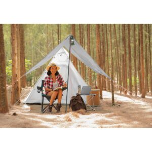 PALAPINĖ PAVĖSINĖ NUO SAULĖS SU STULPAIS 3X4X2.4M 1056104 - Image 5