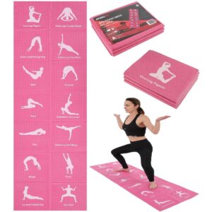 SULANKSTOMAS JOGOS KILIMĖLIS 1700x600x5MM ROŽINIS ENERO FIT 1001265