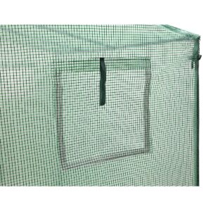 ŠILTNAMIS POMIDORAMS IR AGURKAMS 200x77x168-150CM PE ŽALIAS 1053127 - Image 4