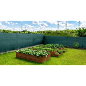 TINKLAS NUO SAULĖS MASKUOJANTIS TVOROS UŽDANGA 140G/M2 1.5X50M TAMSIAI ŽALIAS 1061795 - Image 9