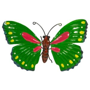 DEKORACINIS DRUGELIS 26CM ŽALIAS 1030333