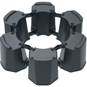 LIETAUS VANDENS TALPYKLOS PAGRINDAS MODULAR 6 BASECAN ANTRACITO SPALVOS 584607 - Image 2