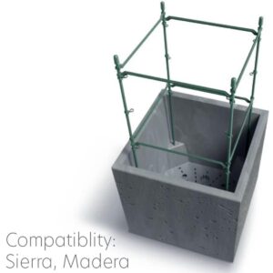 AUGALŲ ATRAMA FLOO SUPPORTS 29x29x120 CM MIŠKO ŽALIA 759777 - Image 3