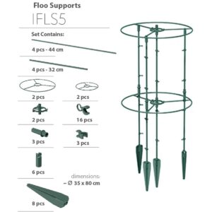 FLOO SUPPORTS AUGALŲ ATRAMA, SKERSMUO 25 IR 35 CM, MIŠKO ŽALIA 759807 - Image 6