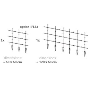 AUGALŲ ATRAMA FLOO SUPPORTS 60x120CM MIŠKO ŽALIA 759784 - Image 2