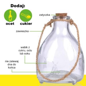 STIKLINIS VAPSVŲ GAUDYKLĖS INDAS 2VNT. KINZO 438825 - Image 4