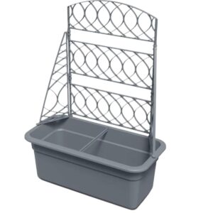 VAZONAS SU PERGOLA BLOMA 60CM PILKAS AKMUO 760667