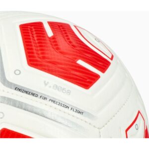 NIKE STRIKE 290G FUTBOLO KAMUOLYS WHITE/BRIGHT CRIMSON/SILVER 5 DYDŽIO 694803 - Image 5