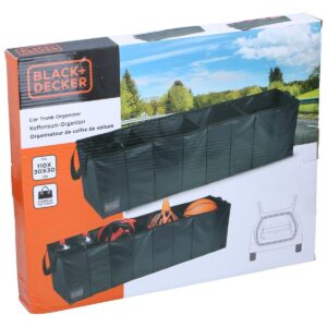 ORGANIZATORIUS DĖŽUTĖ 4 SKYRIŲ SULANKSTOMAS 110X30X30cm BLACK + DECKER 235820 - Image 3