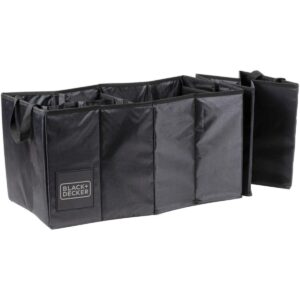 ORGANIZATORIUS DĖŽUTĖ 4 SKYRIŲ SULANKSTOMAS 110X30X30cm BLACK + DECKER 235820 - Image 6