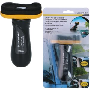 AUTOMOBILIŲ STIKLŲ APSAUGOS NUO RASOJIMO PRIEMONĖ SU KEMPINĖLE 100ML DUNLOP 232829 - Image 5