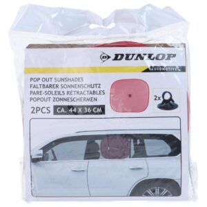 SAULĖS APSAUGINIS SKĖTIS SU SIURBTUKU 2VNT. DUNLOP RAUDONAS 559766 - Image 8