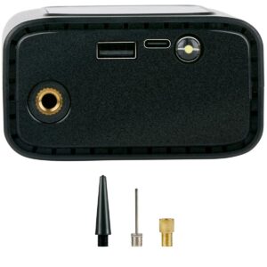 AUTOMOBILINIS KOMPRESORIUS DUNLOP 150 PSI SKAITMENINIS ORO KOMPRESORIUS SU POWERBANK FUNKCIJA 307176 - Image 4
