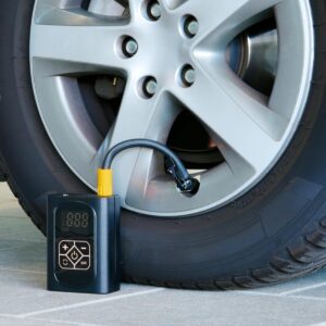 AUTOMOBILINIS KOMPRESORIUS DUNLOP 150 PSI SKAITMENINIS ORO KOMPRESORIUS SU POWERBANK FUNKCIJA 307176 - Image 7