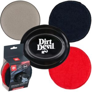 POLIRAVIMO KEMPINĖLIŲ RINKINYS 3 VNT. 12,5CM DIRT DEVIL 346960
