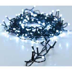 KALĖDINĖS LEMPUTĖS ŠVIESOS GIRLIANDA 120 LED LAIKMATIS ŠALTA BALTA 809917 - Image 4