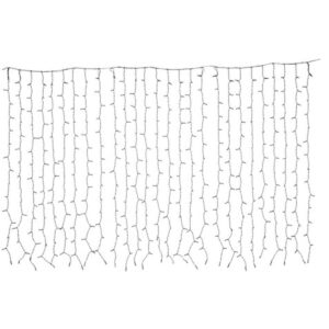 KALĖDINĖS LEMPUTĖS ŠVIESOS UŽUOLAIDA 200x70CM LAUKO LED ŠILTA BALTA FLASH 746741 - Image 4