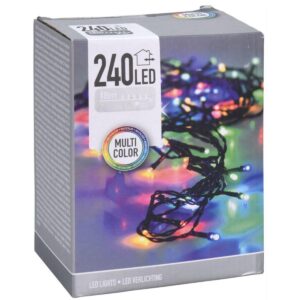 KALĖDINĖS LEMPUTĖS ŠVIESOS GIRLIANDA 240 LED MULTIKOLOR 259285