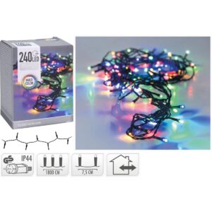 KALĖDINĖS LEMPUTĖS ŠVIESOS GIRLIANDA 240 LED MULTIKOLOR 259285 - Image 6