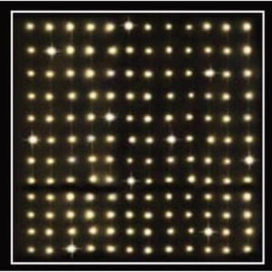 KALĖDINĖS LEMPUTĖS ŠVIESOS UŽUOLAIDA LAUKUI/VIDUI 144 LED 120X120CM SU NUOTOLINIO VALDYMO PULTELIU ŠILTA BALTA 232074 - Image 10